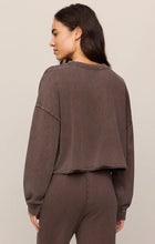 Load image into Gallery viewer, Circuit Sweatshirt - Dark Chocolate, back
