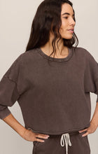 Load image into Gallery viewer, Circuit Sweatshirt - Dark Chocolate, detail