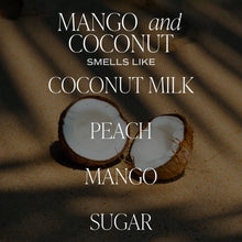 Load image into Gallery viewer, Mango Coconut Soy Candle