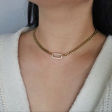 Load image into Gallery viewer, Blake Pave Link Chain Choker