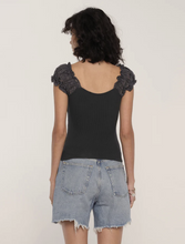 Load image into Gallery viewer, Black Amelie Top
