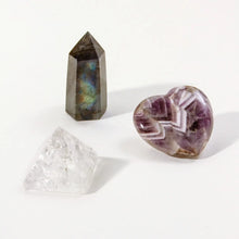 Load image into Gallery viewer, Follow Your Heart Amethyst Crystal Curio Set