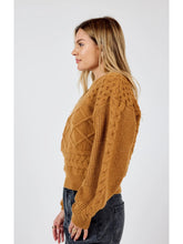 Load image into Gallery viewer, Jean Raised Knit Sweater