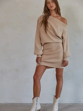 Load image into Gallery viewer, Loreen Sweater Mini Dress