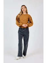 Load image into Gallery viewer, Jean Raised Knit Sweater