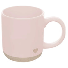 Load image into Gallery viewer, Blush Pink Heart Coffee Mug