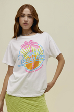 Load image into Gallery viewer, White The Beach Boys California Dreaming BF Tee