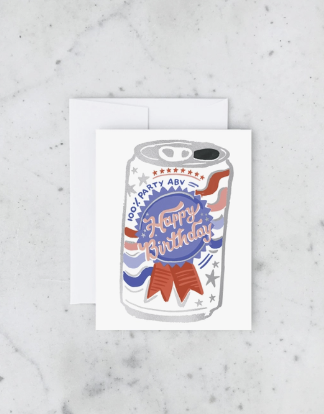 Birthday Beer Card