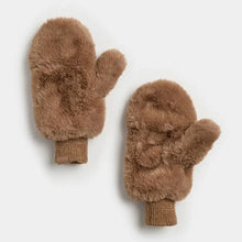 Load image into Gallery viewer, Mad Hatter Faux Fur Mittens