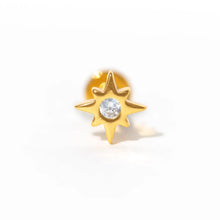 Load image into Gallery viewer, Star Bright Flat Back Earring (Single)