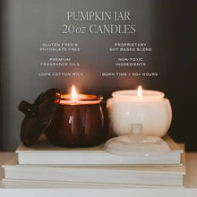 Load image into Gallery viewer, Warm + Cozy Pumpkin Candle