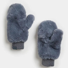 Load image into Gallery viewer, Mad Hatter Faux Fur Mittens