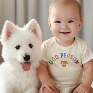 Dog Person Baby Onesie