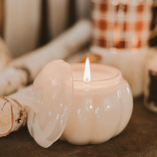 Warm + Cozy Pumpkin Candle