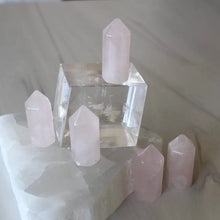 Load image into Gallery viewer, Rose Quartz Tower
