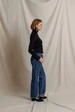 Load image into Gallery viewer, Cindy Stripe Turtleneck