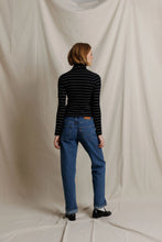 Load image into Gallery viewer, Cindy Stripe Turtleneck