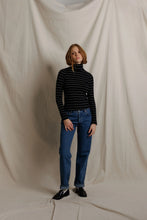 Load image into Gallery viewer, Cindy Stripe Turtleneck