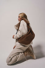 Load image into Gallery viewer, Coco Teddy Overachiever Sherpa Sling Bag