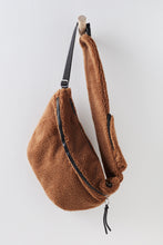 Load image into Gallery viewer, Coco Teddy Overachiever Sherpa Sling Bag