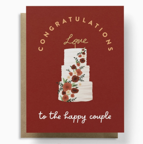 Congrats to the Happy Couple Card