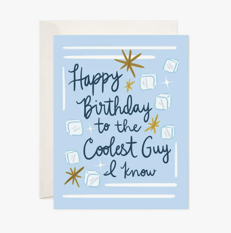 Coolest Guy Card