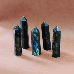 Crystal Point - Labradorite