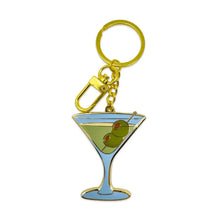 Load image into Gallery viewer, Martini Enamel Keychain/Bag Charm