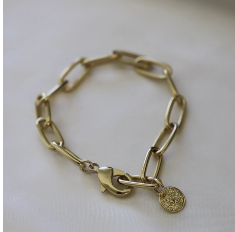 David Oval Chain Bracelet