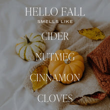 Load image into Gallery viewer, Hello Fall Pumpkin Candle