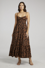 Load image into Gallery viewer, Cinnamon Flora Maxi Dress