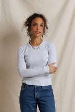 Load image into Gallery viewer, Flora Rib Crew Neck LS