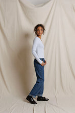 Load image into Gallery viewer, Flora Rib Crew Neck LS
