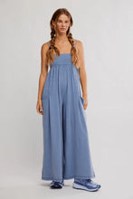 Load image into Gallery viewer, Hot Shot Strappy Onesie in Blue Ash