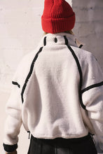 Load image into Gallery viewer, Mountain High Half Zip in White Combo