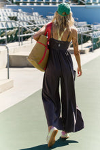 Load image into Gallery viewer, Hot Shot Strappy Onesie in Chocolate