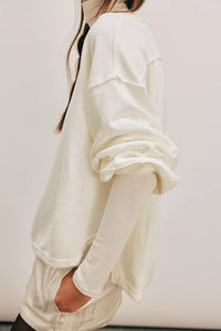 Total Eclipse Top in Ivory