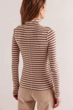 Load image into Gallery viewer, Good Good Stripe Turtleneck