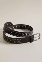 Load image into Gallery viewer, Sola Studded Leather Belt