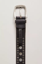 Load image into Gallery viewer, Sola Studded Leather Belt