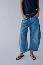 Load image into Gallery viewer, Good Luck Barrel Jeans in Ultra Light Beam