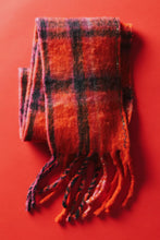 Load image into Gallery viewer, Highland Plaid Skinny Scarf