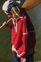 Load image into Gallery viewer, Mountain High Half Zip in Winterberry