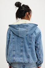 Load image into Gallery viewer, Asher Cozy Denim Jacket