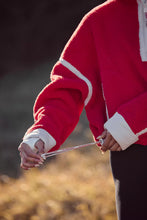Load image into Gallery viewer, Mountain High Half Zip in Candy Apple