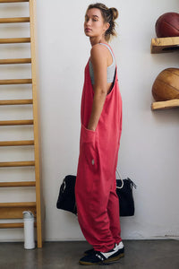 Hot Shot Onesie in Cherry Red