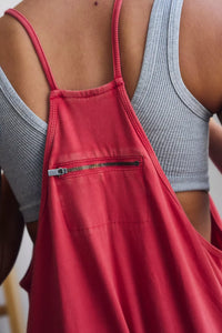 Hot Shot Onesie in Cherry Red