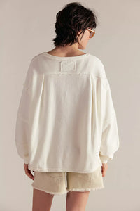 Total Eclipse Top in Ivory