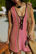Load image into Gallery viewer, Amalfi Twist Mini Dress