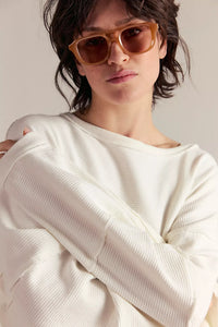 Total Eclipse Top in Ivory